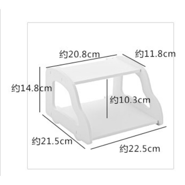 ชั้นวาง-router-รุ่นv1สีขาว-ดูขนาดได้ที่รูปที่-3