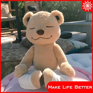 🔥100% Original👍SUNICE Yoga Bear Ins Same Paragraph Kung Fu Dolls Plush Toy Teddy Bear Baby Stuffed Doll Soft Toys For