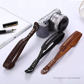 F&amp;D ทักแชทมา เพื่อรับโค้ดนะจ้ะ X5-M PU Leather Wrist Strap สายกล้องคล้องมือแบบหนัง