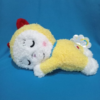 ตุ๊กตา​ โดเรมี​ Dorami น้องสาว​ Doreamon ท่านอน​ ขนาด​ 9.5 ​นิ้ว​ป้ายห้อย​ SK JAPAN