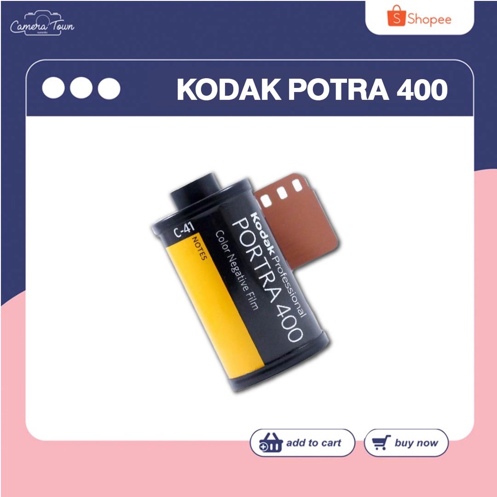 ภาพหน้าปกสินค้าฟิล์มถ่ายรูป KODAK PORTRA 400 36EXP Film จากร้าน ryusakiza บน Shopee