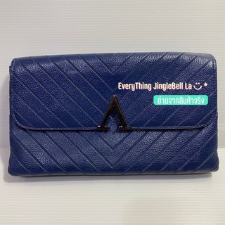 [สินค้ามือสอง] กระเป๋า คลัช สีNavy