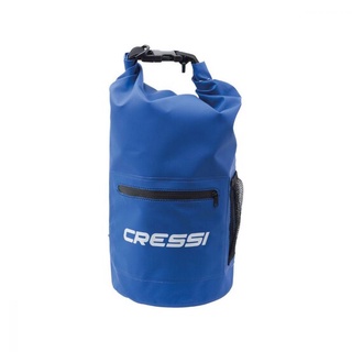 CRESSI DRY BAG BLUE WITH ZIP 10LT