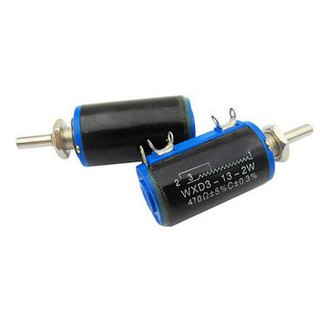 VR WXD3-13-2W Precision Rotary Multiturn Wirewound Potentiometer ตัวต้านทานปรับค่าได้ Variable Resistor