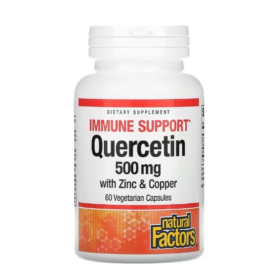 ภาพสินค้าQuercetin Zinc Quercetin​ 500mg Bio-Quercetin​ with​ Bromelain Natural Factors Mega Quercetin จากร้าน kedzooza บน Shopee ภาพที่ 3