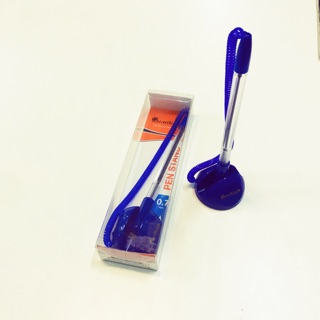 ปากกาพร้อมแท่นตั้งโต๊ะ สีน้ำเงิน ควอนตั้ม