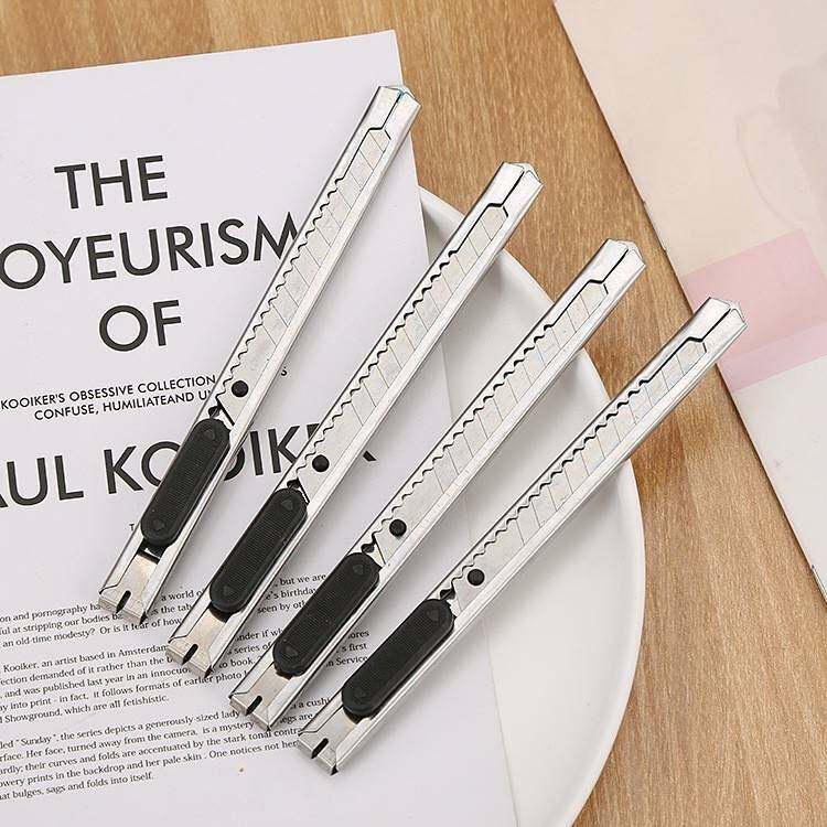 cutter-มีดคัตเตอร์-คัตเตอร์-อเนกประสงค์-คัตเตอร์ด้ามแสตนเลส