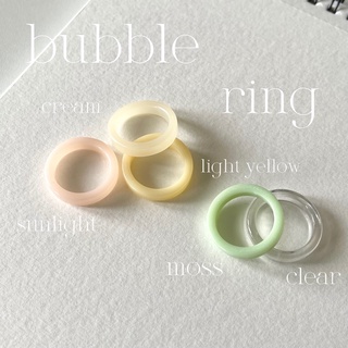 ภาพหน้าปกสินค้าbemy.olaf BubbleRing แหวนน่ารัก แหวนมินิมอล แหวนแฟชั่น แหวนสไตล์เกาหลี แหวนฮิต ที่เกี่ยวข้อง