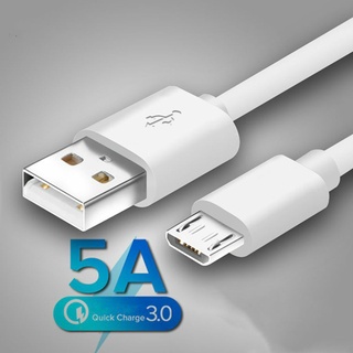 สายชาร์จโทรศัพท์มือถือ Micro USB ชาร์จเร็ว สําหรับ Redmi 7 7A Note 5 Samsung S6 S7