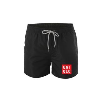 Uniqlo ใหม่ เสื้อยืดแขนสั้น กางเกงขาสั้น ผ้าฝ้ายแท้ แฟชั่น