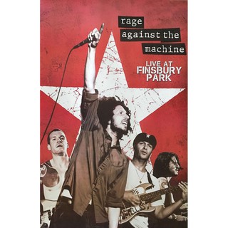 โปสเตอร์ Rage Against the Machine เรจอะเกนสต์เดอะแมชชีน โปสเตอร์วงดนตรี โปสเตอร์ติดผนัง โปสเตอร์สวยๆ poster