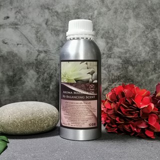 BYSPA น้ำมันนวดตัวอโรมา Aroma massage Oil กลิ่น รีบาลานซ์ Rebalance 1,000 ml.