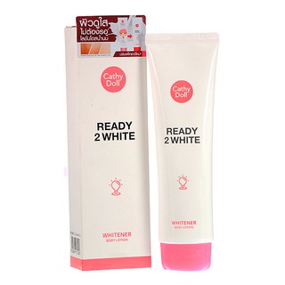 โลชั่น เคทีดอลล์ Cathy Doll Ready 2 White Whitener Body Lotion 150ml.