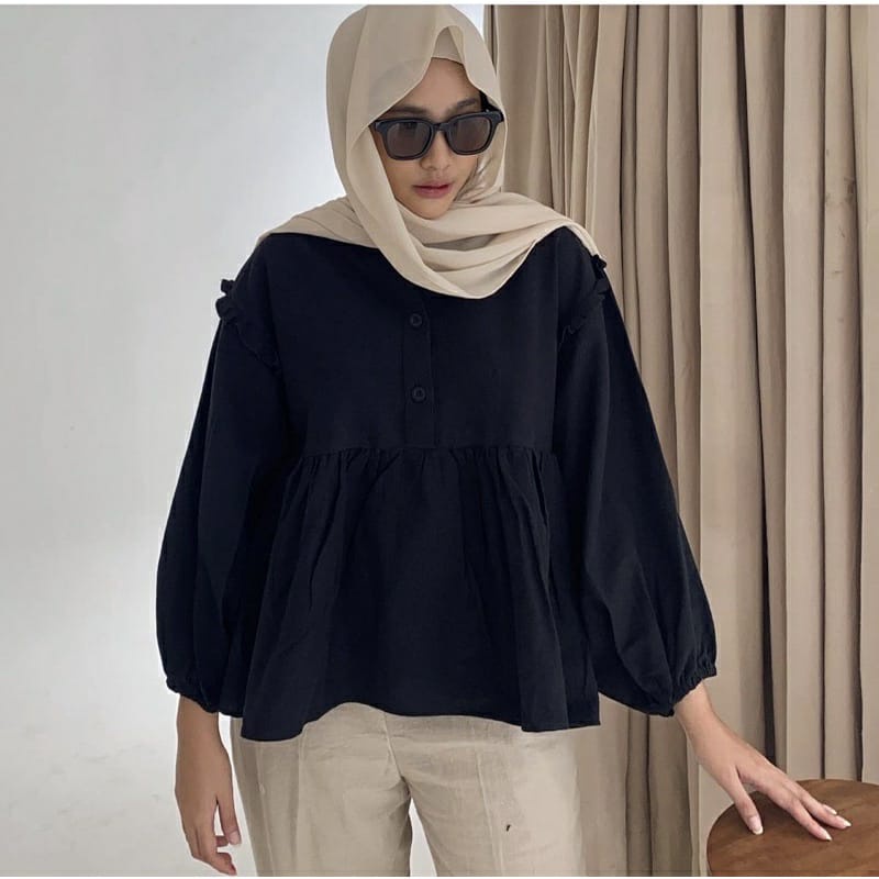 ff-kinan-linen-button-blouse-arina-top-disa-arinay-top-shalensa-blouse-laily-blouse-peplum-top-clothing-diana-rania-blouse-laily-blouse-peplum-top-clothing-diana-rania-buttons-เสื้อเบลาส์-laily-blouse