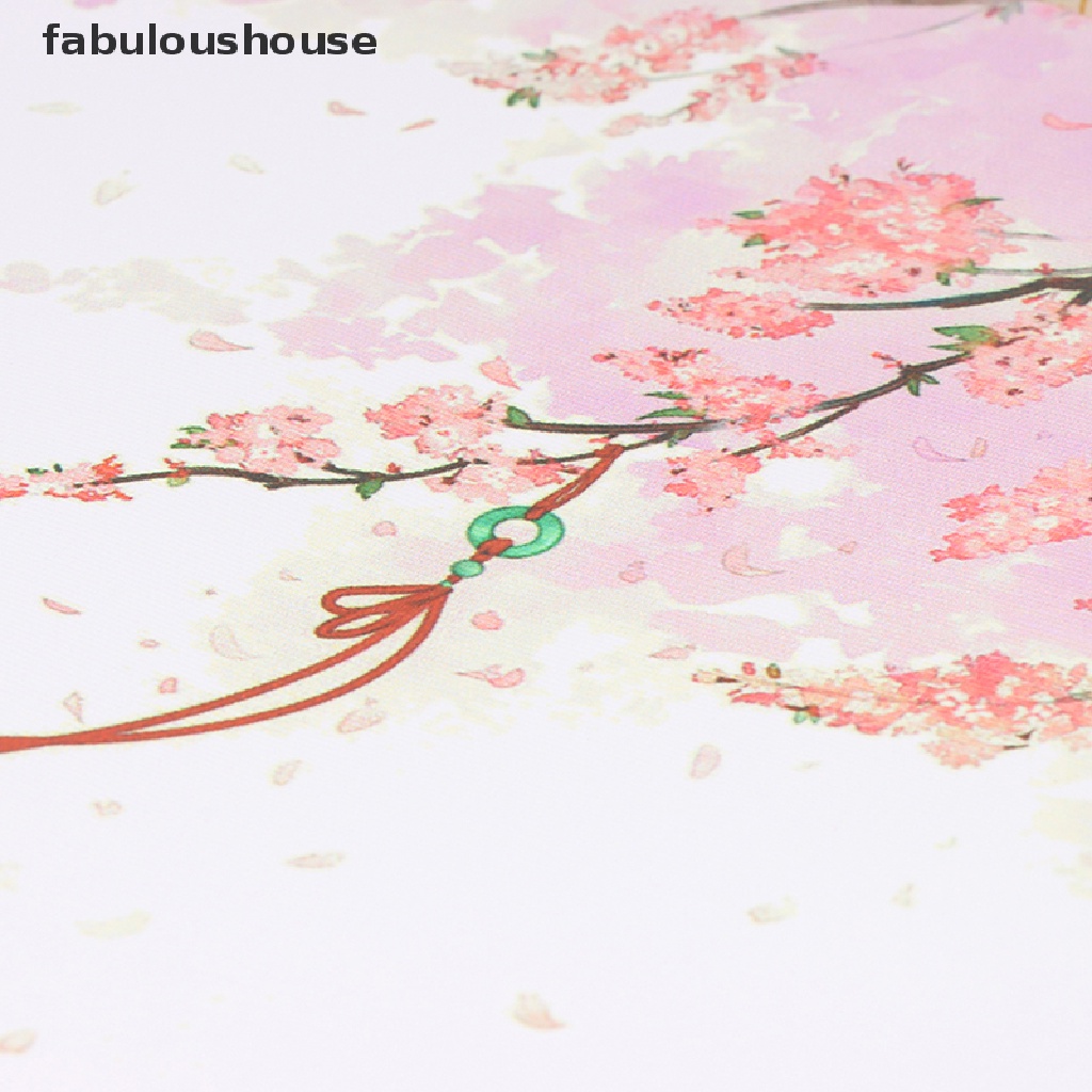 fabuloushouse-ใหม่-พัดทรงกลม-ด้ามจับไม้-พิมพ์ลาย-สไตล์จีนวินเทจ-แบบพกพา