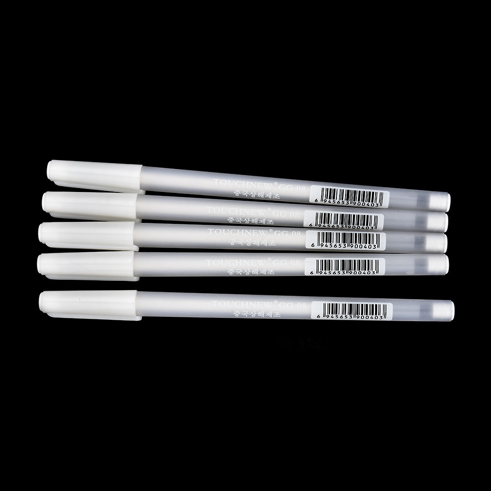 ปากกาหมึกเจล-สีขาว-ขนาด-0-8-มม