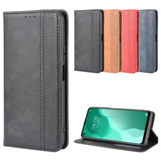 กรณี HUAWEI Nova 7 SE 5G ฝาครอบกรณี Flip Leather Phone Casing HUAWEI Nova 7 SE Nova7 7SE 5G Back Cover