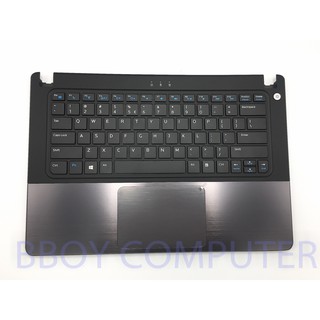 DELL Keyboard คีย์บอร์ด DELL VOSTRO 5460 5470 พร้อม BODY แป้นพิมพ์ อังกฤษ สีดำ