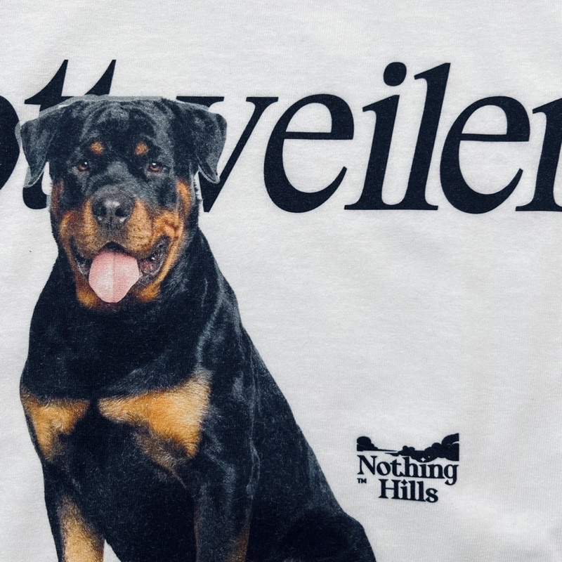 เสื้อยืดลาย-rottweiler-ร็อตไวเลอร์-classic-cotton-unisex-by-nothing-hills-ใหม่