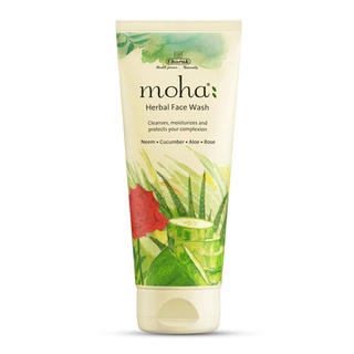 โฟมล้างหน้า เนื้อละมุน สูตรอ่อนโยน แบรนด์โมฮา Moha Herbal Face Wash 200 ML