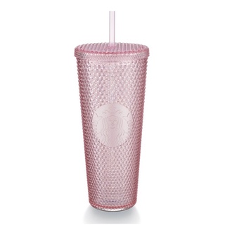 🧜‍♀️ Starbucks Bling Pink Glitter Cold Cup 24oz.