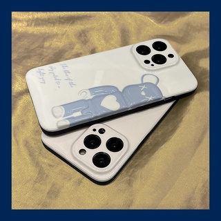 เคสซิลิโคน ลายหมีโหด สามมิติ กันกระแทก สําหรับ iPhone13 12 11 pro max