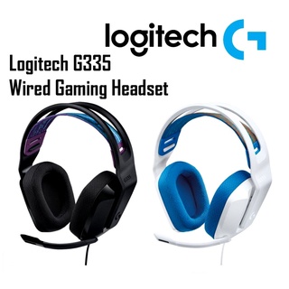 ภาพหน้าปกสินค้าหูฟังเกมมิ่ง Logitech G335 Wired Gaming Headset (Black / White) 2y. ที่เกี่ยวข้อง