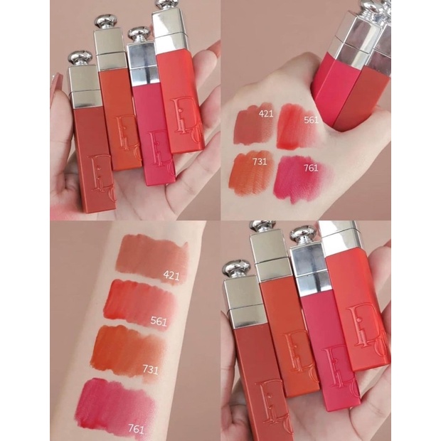 ภาพหน้าปกสินค้าแท้ ลิป Dior addict lip tint tattoo สี 251, 421, 541 ลิปจูบไม่หลุด 6ml จากร้าน brandname_alice บน Shopee