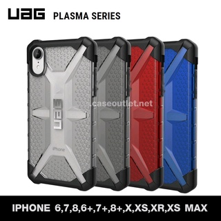 เคส Iphone XR, XS Max, 6/7/8/ UAG ใส Plasma กันกระแทก แบบใหม่ เทียบแท้ AAA