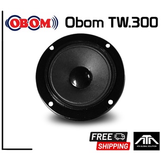 (สินค้า 1 ชิ้น) ดอกลำโพง 3 นิ้ว OBOM TW-300 ดอกแหลม 3 นิ้ว 50 วัตต์ ดอกเสียงแหลม 3 นิ้ว obom TW.300