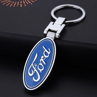 พวงกุญแจรถยนต์ โลหะ คุณภาพสูง อุปกรณ์เสริม สําหรับ Ford