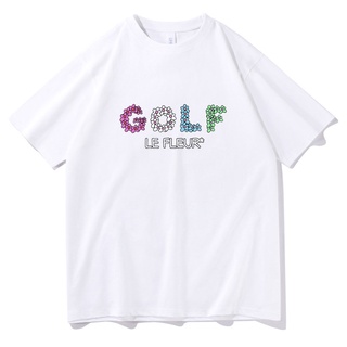 เสื้อยืดผ้าฝ้ายพิมพ์ลายขายดี เสื้อยืดแขนสั้น พิมพ์ลายตัวอักษร GOLF Wang Igor Tyler The Creator ทรงหลวม แฟชั่นสําหรับผู้ช