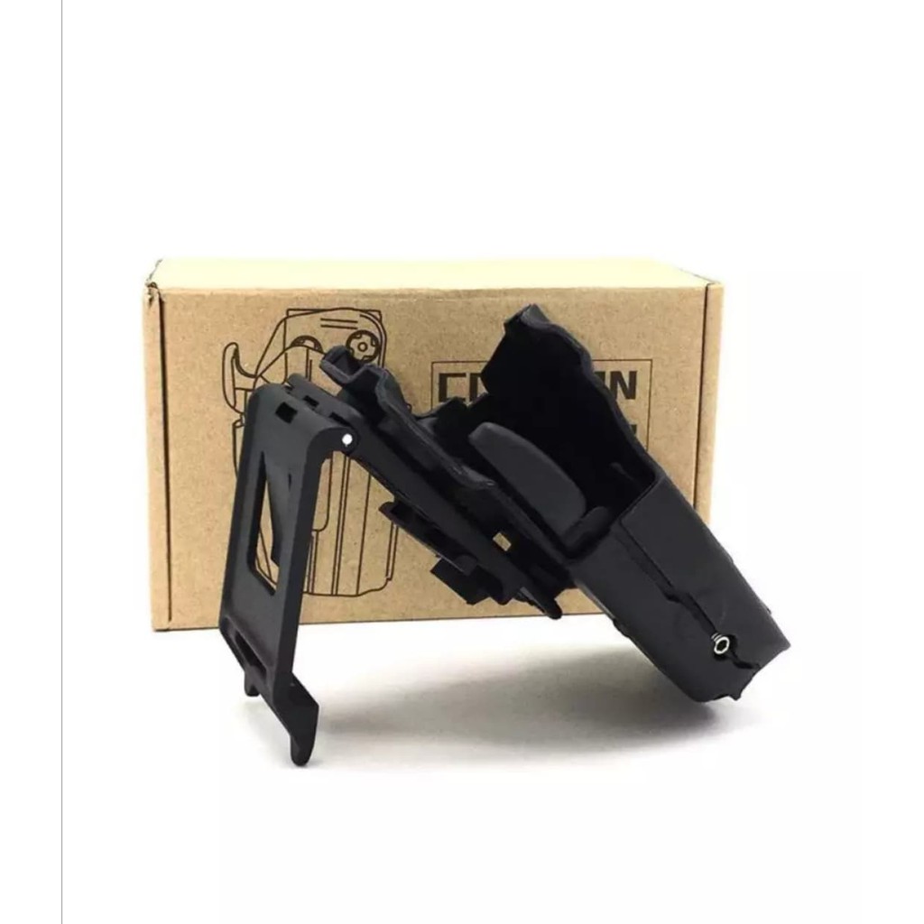 ภาพสินค้าซองปืน 579 ซอง 579 ซองพกนอกปลดไว ปลดด้วยนิ้วโป้ง ปรับใช้งานได้กับปืนเกือบทุกรุ่น G17 ,G19, 92F Sig P 320 HT 01 HT 02 จากร้าน sptacticalgearthailand บน Shopee ภาพที่ 4