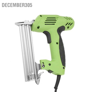 December305 Electric Nailer Nail Gun Hand Operated Nailing Tool for Furniture Woodworking CN Plug 220V