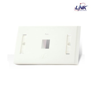 รูปภาพขนาดย่อของLINK FACE PLATE 1 PORT CAT6 (US-2001AWH)ลองเช็คราคา