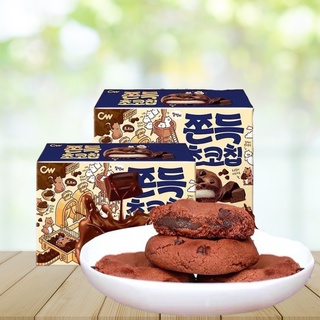 ภาพหน้าปกสินค้า韩国曲奇巧克力饼干ดังมากในเกาหลี🔥🇰🇷ขนมต๊อกค้กกี้ช็อคโกแลตชิปใส้ต๊อกนุ่มหนึบอร่อยหวานกำลังดีลองแล้วฟินหยุดไม่ได้ ที่เกี่ยวข้อง