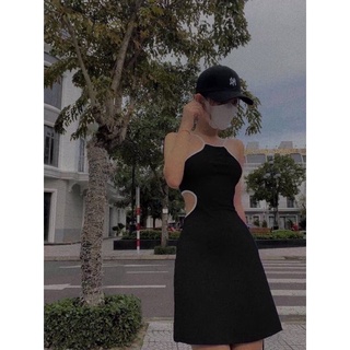 Minidress’  มินิเดรส ผูกหลัง ผูกคอ เรียบๆแต่แซ่บ