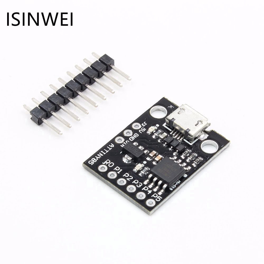 thumbnail image 2 of Digispark Kickstarter ATtiny85 Micro USB Development Board – For Arduino Projects, ATTINY85 GY Board, 1 Piece 2 of 5