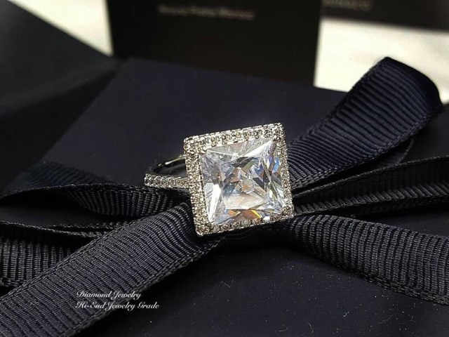 diamond-ring-แหวนเพชร-cz-แท้-งานสวยมว้ากกกกกถึงมากที่สุดคะ