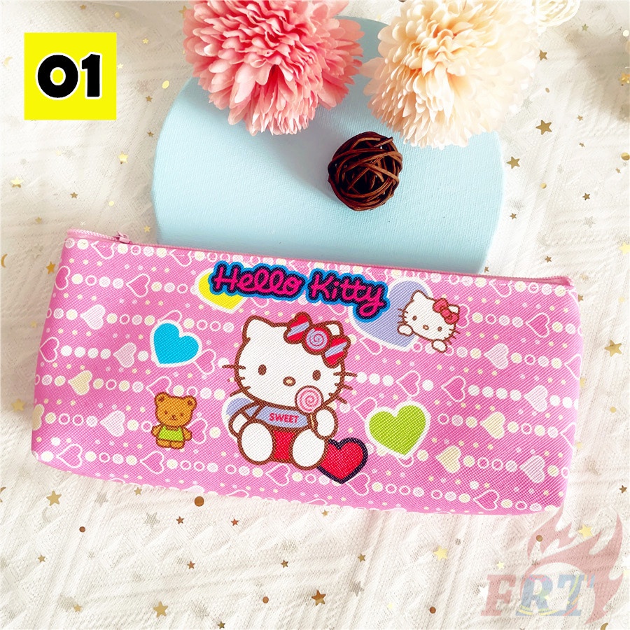 กระเป๋าดินสอ-ลาย-sanrio-กระเป๋าดินสอ-ลาย-hello-kitty-cinnamoroll-kuromi-my-melody-pompompurin-little-twin-stars-1-ชิ้น