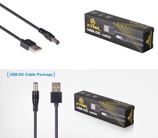 ภาพขนาดย่อของภาพหน้าปกสินค้าXTAR USB DC Cable for XTAR VC4 & MASTER VC2 Plus จากร้าน emergencygearbackpack บน Shopee ภาพที่ 5