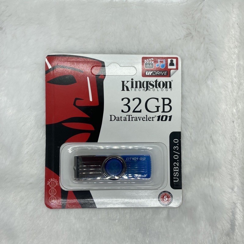 แฟลชไดร์ฟ-2gb-4gb-8gb-16gb-32gb-64gb-128gb-kingston-portable-metal-dt101-g2-usb-flash-drive2-0-3-0