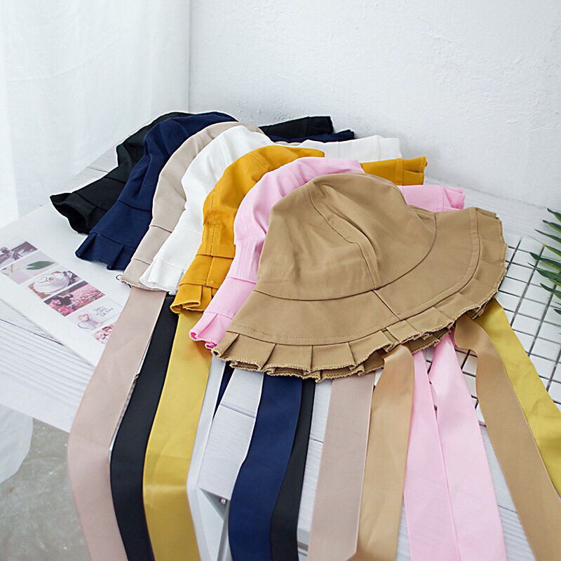 ภาพสินค้าหมวก Chuu ผูกโบว์ใต้คาง สไตล์เกาหลี จากร้าน candy.asawa บน Shopee ภาพที่ 2