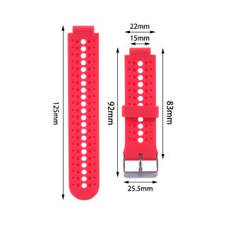 ภาพขนาดย่อของภาพหน้าปกสินค้าCHINK Silicone Watch Band Strap for Garmin Forerunner 220 230 235 620 630 735 Watch จากร้าน chink.th บน Shopee