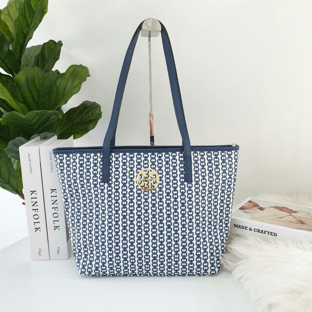 new-arrival-สามสีพร้อมส่งที่ไทย-ใครๆก็ต้องหลงรัก-tory-burch-tote-bag-แท้-outlet