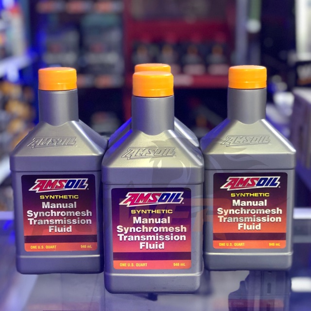 **มีของแถม** น้ำมันเกียร์ธรรมดา Amsoil Manual Synchromesh Transmission