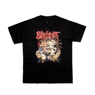 คอลูกเรือเสื้อยืดคอกลมเสื้อยืด - Slipknot - Torn Apart - Mผ้าฝ้ายแท้