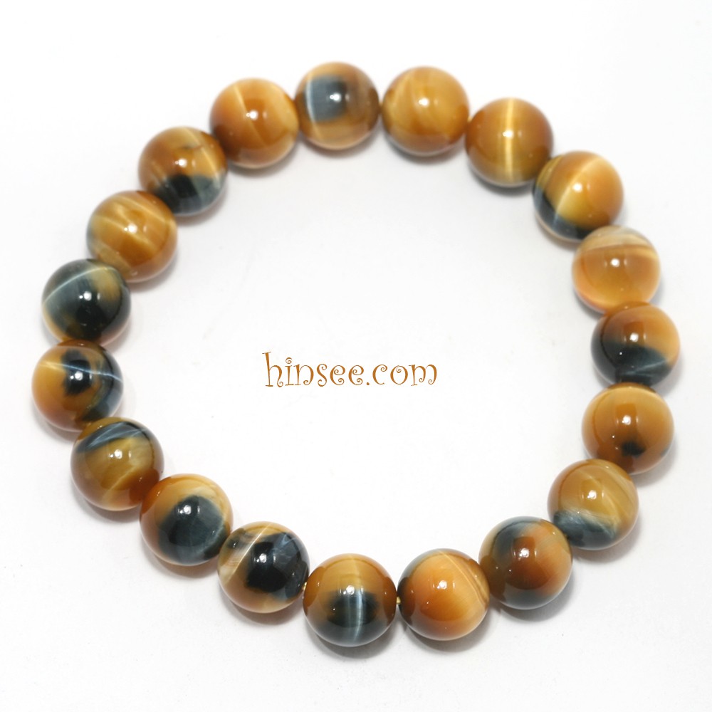 กำไลพลอยตาเสือสีทอง-golden-tiger-eye-เนื้อพลอยเกรด-aaa-ทรงกลมขนาด-10มม-ขนาดข้อมือ-54-57-มม