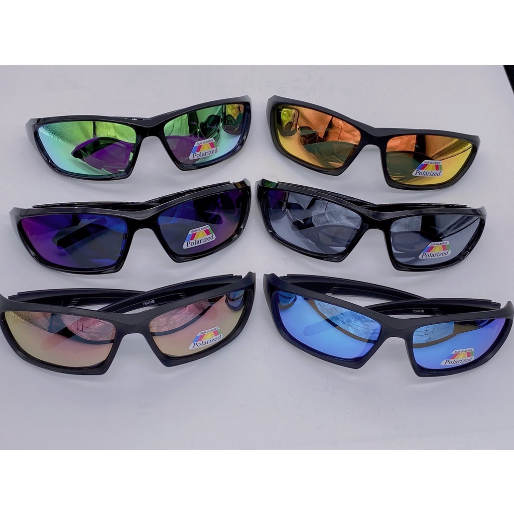 แว่นตาสปอร์ต-แว่นตากันแดด-เลนส์ปรอท-polarized-n-754hb