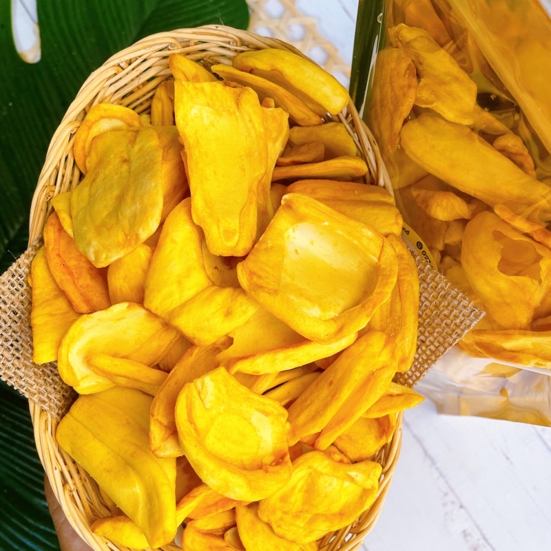 กินเพลิน ส่งไว|ถูก✨ขนุนอบกรอบ ❌ไม่อ้วน ❌ไม่ปรุงรส รสหวานธรรมชาติ อบใหม่ หอม อร่อย ผักอบกรอบ ผลไม้อบกรอบ ขนุนอบกรอบ ขนุน | Shopee Thailand